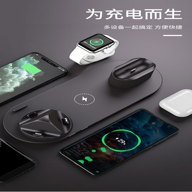 Versatile 6 in 1 Wireless Charger,wireless charging station,wireless charging pad,2024 3 in 1 wireless charging station,Suitable for mobile phones, watches, Bluetooth earphones