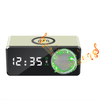 Multi-functional 6-in-1 Digital Clock Alarm Clock Bluetooth Audio Wireless Charger qi2 wireless charger 4 in 1 wireless fast charger phone charger stand