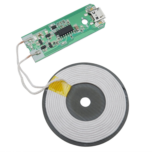 5W Wireless Charging Module QI Single Coil for Smart Home,wireless charging coils,wireless charging module,Wireless charger motherboard,Wireless charger circuit board,Transmitting Coil Module