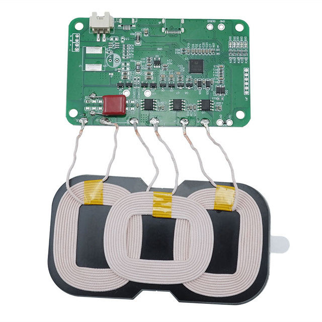 10W Three-coil Wireless Charging Module,Wireless Charge Motherboard,wireless charging pad,wireless charging coils,wireless charging