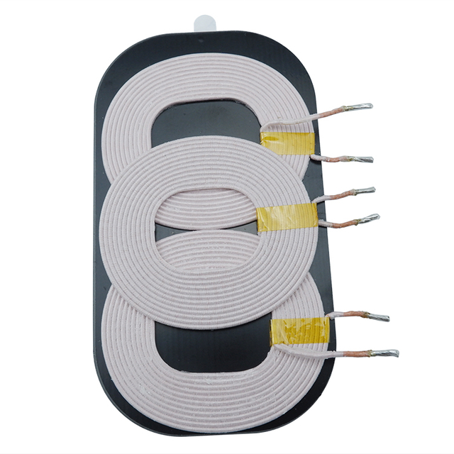 5W 10W 15W 20W 60W 3 Coils Qi TX Wireless Charger Coil Receiver Module for Smart Watch Phone Car Wireless Charging